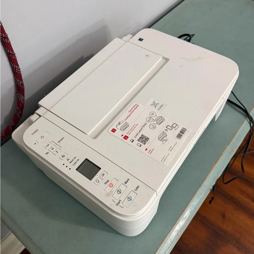 Canon White All-in-One Printer